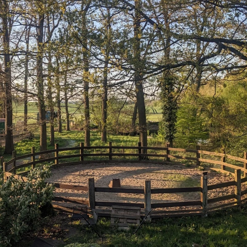 Roundpen von oben